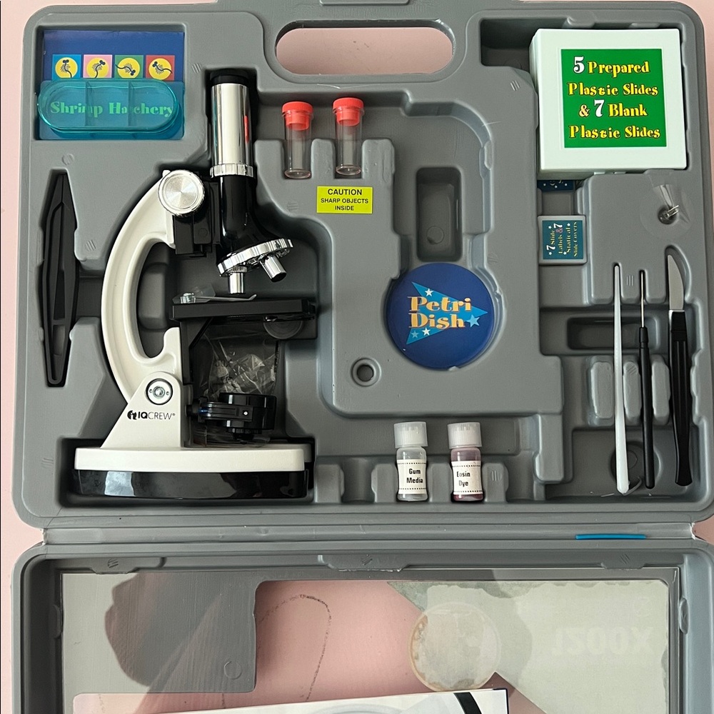 52-Piece Microscope Set with Case - Picture 3 of 4